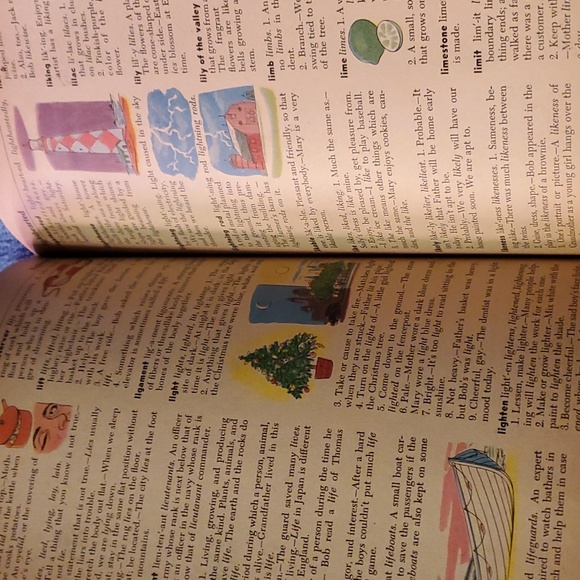 1951 illustrated golden dictionary - Picture 7 of 7